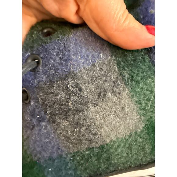 Converse Chuck Taylor All Star Woolrich Hi Sneakers Black Thunder Plaid, 12.5 - Picture 11 of 11